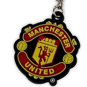 Manchester United FC Crest Keyring Keychain